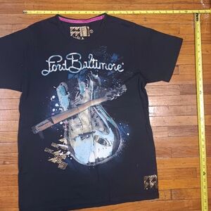 Lord Baltimore ( ED Hardy ) Black Graphic Tee